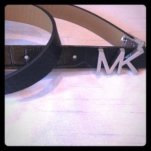 Michael Kors MK Logo Reversible Belt